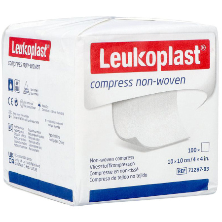 Leukoplast Non-Woven Niet-Steriel Kompres 10x10cm 100 Stuks
