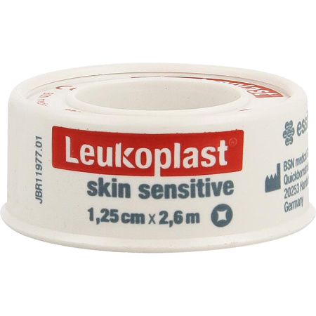 Leukoplast Skin Sensitive Deksel 1,25cmx2,6m