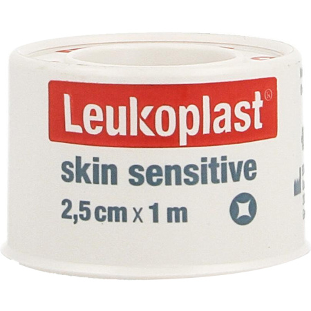Leukoplast Skin Sensitive Spoel 2,5cmx2,6m