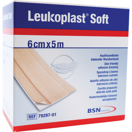 Leukoplast Soft 5m x 6cm 1 Stück (7929701)