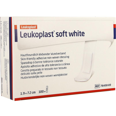 Bsn Medical Leukoplast Soft White Wondpleister 19x72mm 100 Stuks