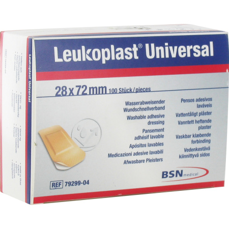 Leukoplast Universele Strips 28x72mm Stuk 100 (7929904)