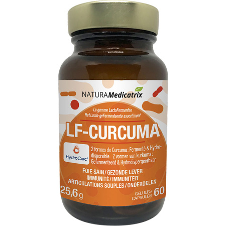 LF-Kurkuma Voedingssupplement Gezonde Lever Immuniteit Soepele Gewrichten 60 Capsules