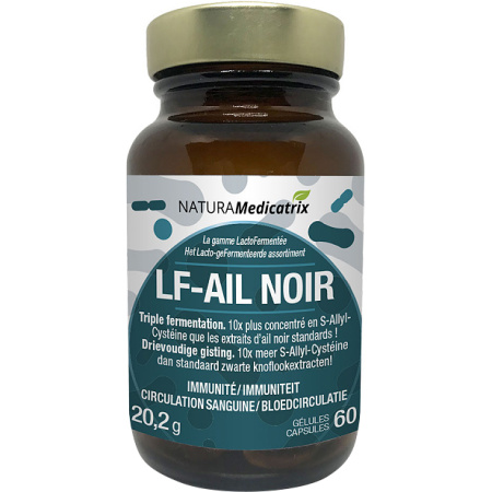 LF-Zwarte Knoflook Voedingssupplement Antioxidant Immuniteit Bloedcirculatie 60 Capsules