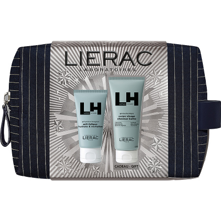Lierac Homme Kerstset Energiserende Hydraterende Gel 50ml + Douchegel 200ml Gratis