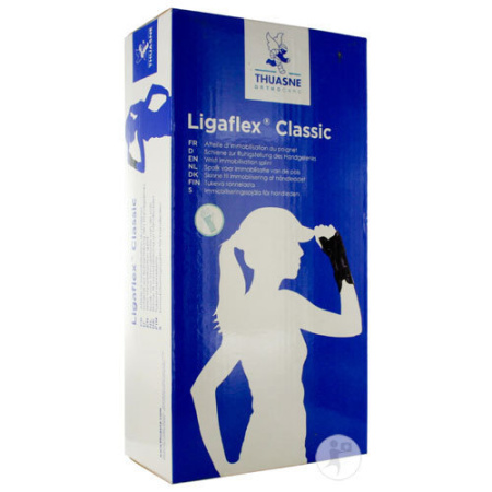 Ligaflex Classic Polsimmobilisatiespalk Links Zwart Maat 1 Stuk 1
