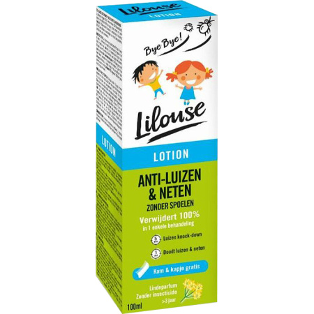 Febelcare Lilouse Lotion Anti-Luizen & Neten Zonder Spoelen 100ml