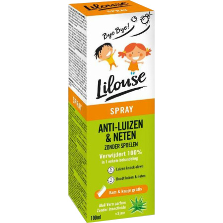 Febelcare Lilouse Spray Anti-Luizen En Neten Zonder Spoelen 100ml