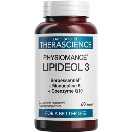 Physiomance Lipideol 3 Voedingssupplement 60 Capsules (PHY494)