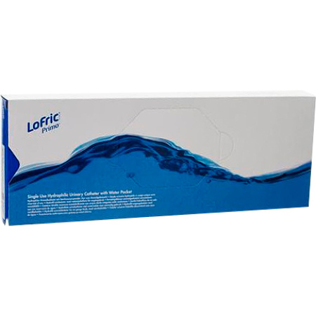 LoFric Urinekatheter Primo Nelaton 40cm Maat CH 14 Rond Tip + Steriel Water 18ml Stuks 30