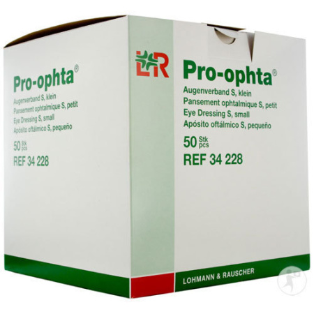 Lohmann & Rauscher Pro-Ophta Oogverband S Klein 50 Stuks (34228)