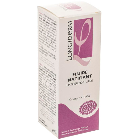 Longiderm Matterende Fluide Fles 30ml
