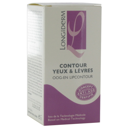 Longiderm Oog En Lipcontour Creme 15ml