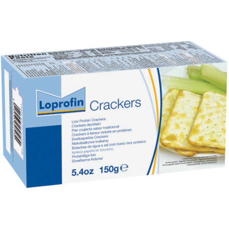 Loprofin Eiwitarme Crackers Doos 150g