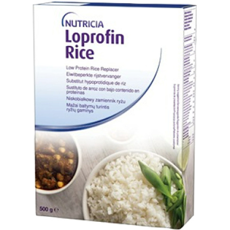 Loprofin Rijst Met Verminderd Eiwit Doos 500g
