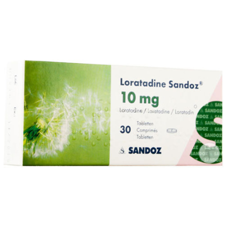 Loratadine Sandoz 10mg Tabletten 30