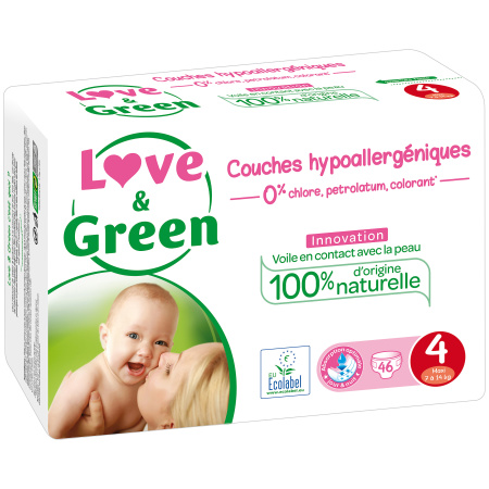 Love&Green Hypoallergene Luiers Stuks 46