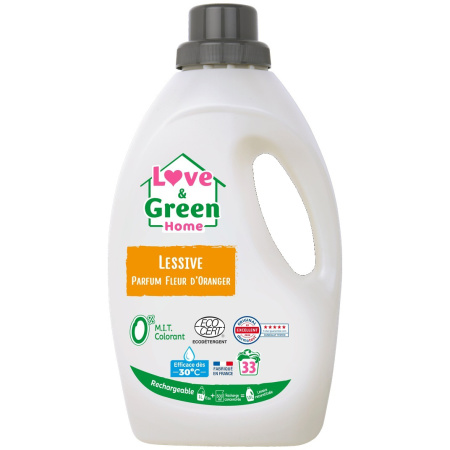 Love&Green Home Navulbaar Wasmiddel Oranjebloesem 1,5l