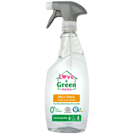 Love&Green Home Navulbare Allesreiniger Spray Oranjebloesem 750ml