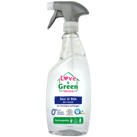 Love&Green Home Navulbare Badkamerreiniger Spray 750ml