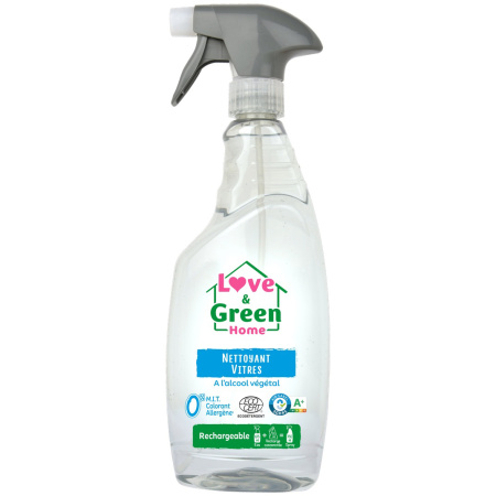 Love&Green Home Navulbare Glasreiniger Spray 750ml