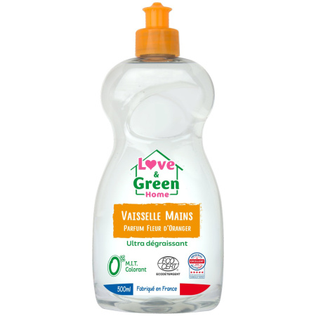 Love&Green Home Ultra-Ontvettend Afwasmiddel Oranjebloesem 500ml