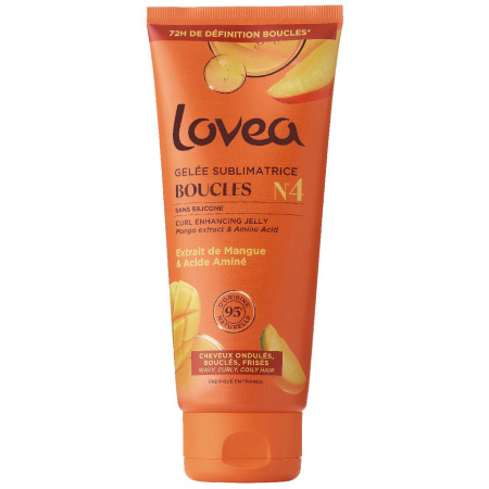 Lovea Krullen Definiërende Gel Voor Golvend/Krullend/Kroes Haar 200ml