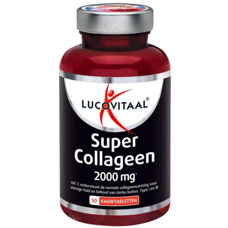 Lucovitaal Collageen Super 2000mg 50 Kauwtabletten