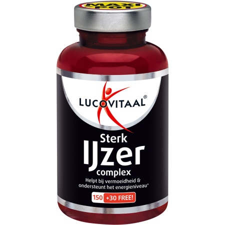 Lucovitaal Sterk IJzercomplex 180 Tabletten