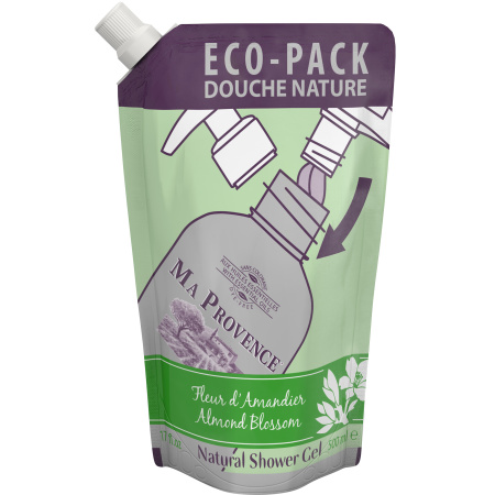Ma Provence Amandel Douchegel Navulling 500ml