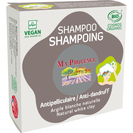 Ma Provence Shampoo Anti-Roos Natuurlijke Witte Klei 85g