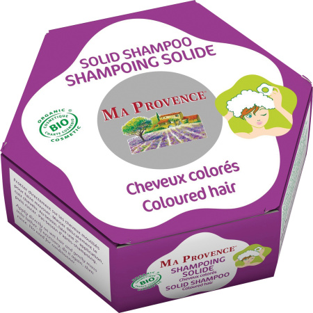Ma Provence Solid Bio Shampoo Gekleurde Haar 85g