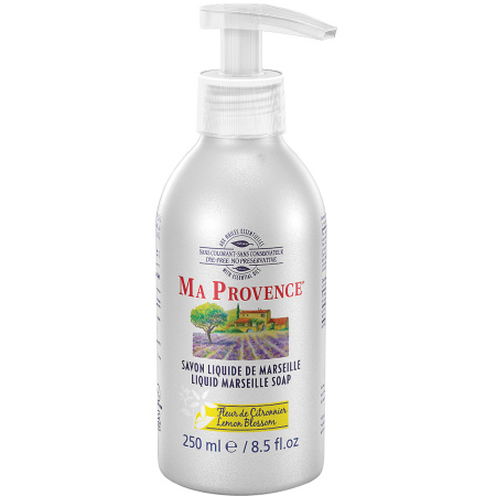 Ma Provence Vloeibare Marseille Zeep Citroenbloesem Pomp-Flacon 250ml