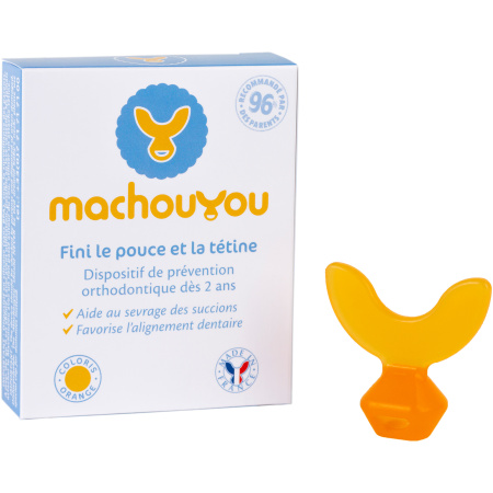 Machouyou Orthodontisch Preventie Apparaat 2-6 Jaar Oranje 1 Stuk