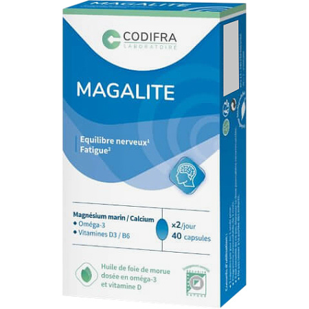 Magalite Vermoeidheid En Nervositeit 40 Capsules