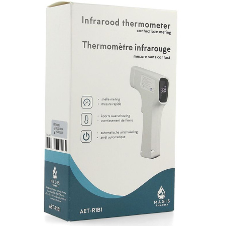 Magis Digitale Infrarood Voorhoofdthermometer 1 Stuk