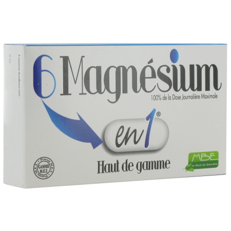 6 Magnesium In 1 Haut De Gamme 60 Tabletten