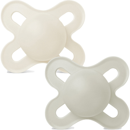 Mam Baby Fopspeen Original Silicone 0-6 Maanden Plain Unisex 2 Stuks