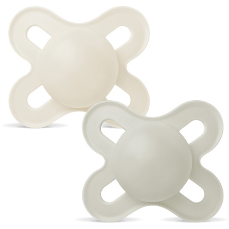 Mam Baby Fopspeen Original Start Silicone 0-2 Maanden Plain Unisex 2 Stuks