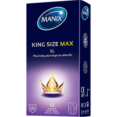 Manix King Size Max XL Condooms 12 Stuks