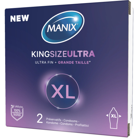 Manix King Size Ultra Condooms 2 Stuks