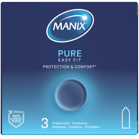 Manix Pure Condooms 3 Stuks