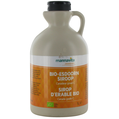 Mannavita Bio Esdoornsiroop 1l