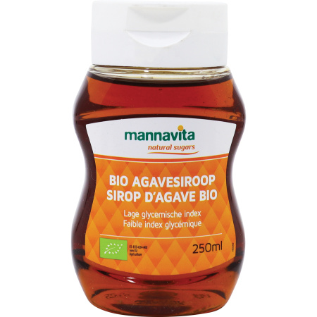 Mannavita Agave Siroop Fles 250ml