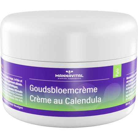 Mannavital Goudsbloemcreme Pot 100ml