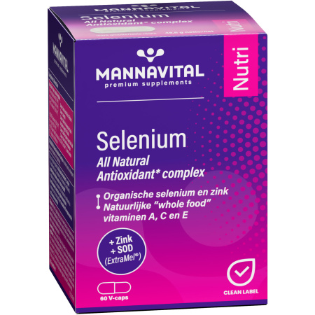 MannaVital Selenium All Natural Antioxidant Complex 60 V-Caps