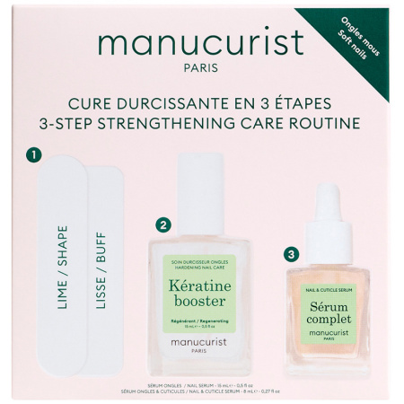 Manucurist Versterkende 3-Stappenkuur 1 Set