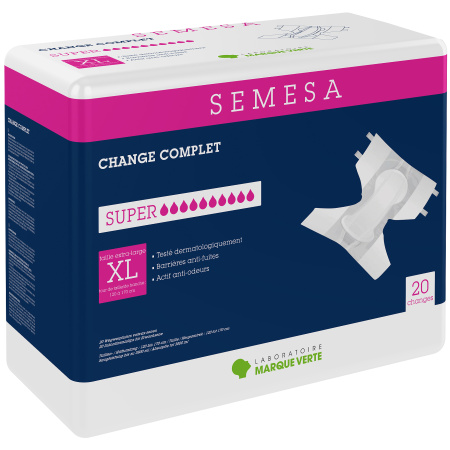 Marque Verte Semesa Luier Super Maat XL 20 Stuks
