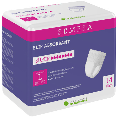 Marque Verte Semesa Slip Super Maat L 14 Stuks