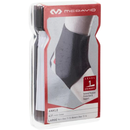 McDavid 431 Enkelbandage Zwart Extra Groot 1 Stuk
